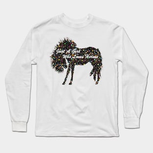 Just A Girl Who Loves horses Long Sleeve T-Shirt